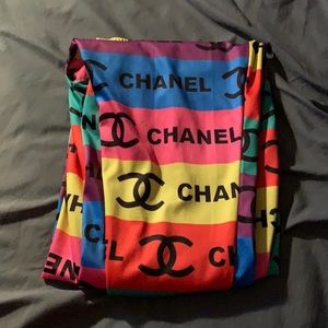 Rainbow Chanel Tub Bodysuit